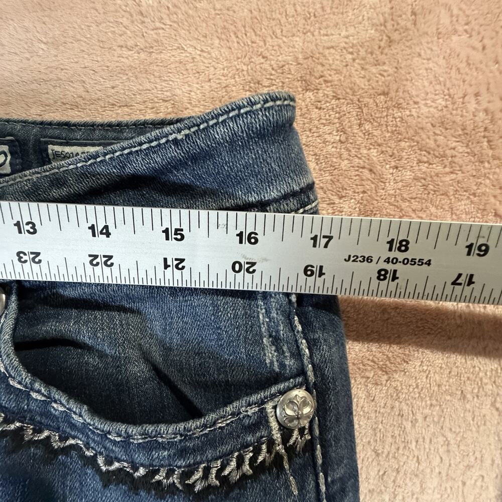 Miss Me Women 30x31 Easy Boot Jeans Buckle Stretch Denim Y2K - Picture 4 of 10